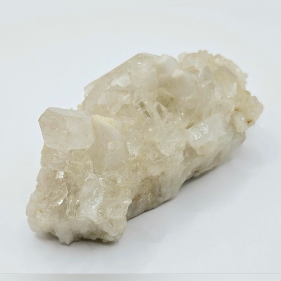 Natural Clear Quartz Cluster – Raw Crystal Points on Stone Matrix - Picture 2 of 9
